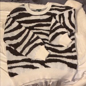 Zebra sweater